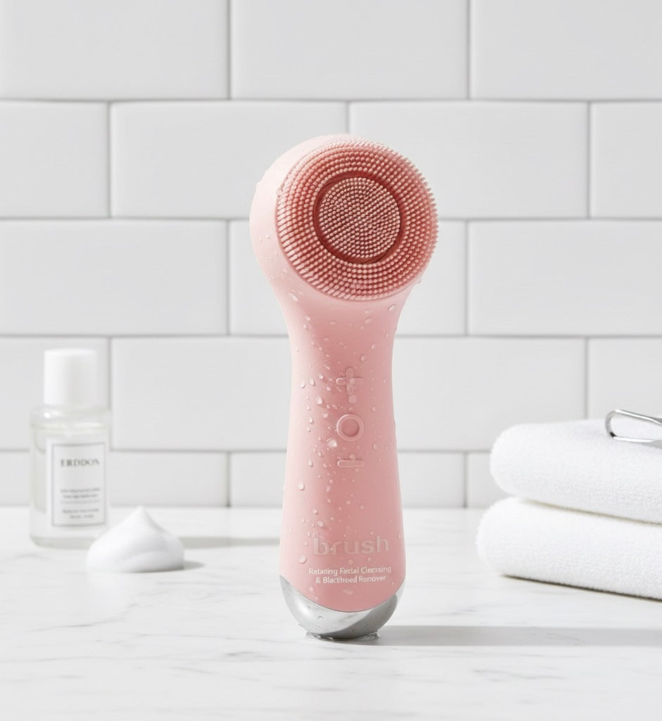 Rotating Facial Cleansing Brush & Blackhead Remover