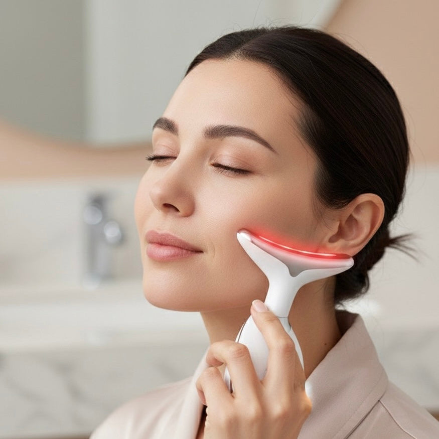 Sonic & LED Face and Neck Sculpting Device