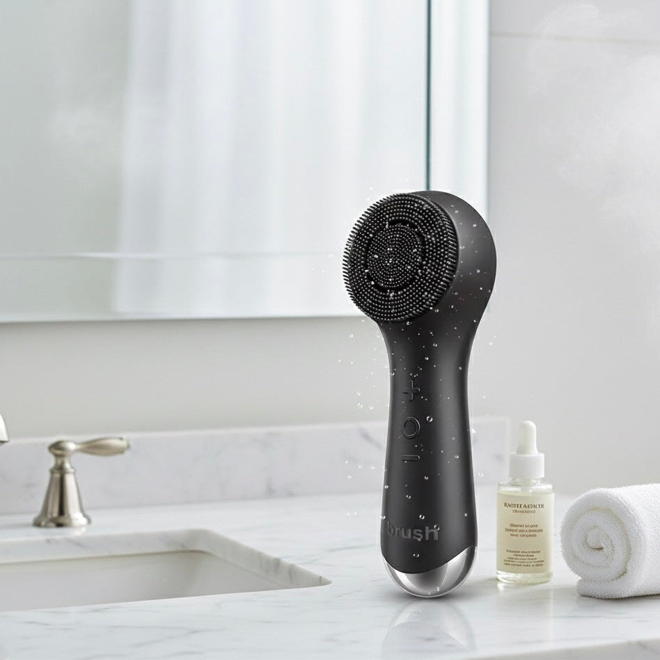 Rotating Facial Cleansing Brush & Blackhead Remover